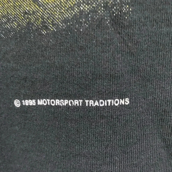 Vintage NASCAR Jeff Gordon 1995 Single Stitch Made in USA size XL shirt Like new - Picture 14 of 14